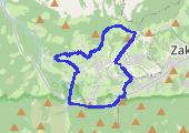 Trasa z dnia 2020-04-17 18:00 - mapa trasy gps - rower górski
