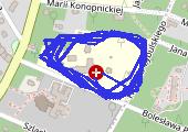 Trasa z dnia 2020-12-13 10:08 - mapa trasy gps - spacer