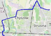 Trasa z dnia 2020-12-16 08:08 - mapa trasy gps - rower szosowy
