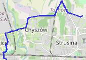 Trasa z dnia 2020-12-17 16:36 - mapa trasy gps - rower szosowy