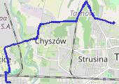 Trasa z dnia 2020-12-18 07:29 - mapa trasy gps - rower szosowy