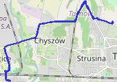 Trasa z dnia 2020-12-21 07:56 - mapa trasy gps - rower szosowy
