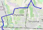 Trasa z dnia 2020-12-22 07:58 - mapa trasy gps - rower szosowy
