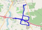 Trasa z dnia 2020-12-24 15:15 - mapa trasy gps - rower szosowy