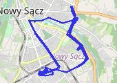 Trasa z dnia 2020-12-29 17:07 - mapa trasy gps - rower szosowy
