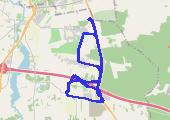 Trasa z dnia 2020-12-30 17:59 - mapa trasy gps - rower szosowy