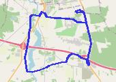 Trasa z dnia 2020-12-29 18:34 - mapa trasy gps - rower szosowy