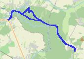 Trasa z dnia 2020-12-31 13:59 - mapa trasy gps - rower szosowy