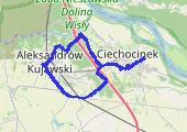 Trasa z dnia 2020-12-31 16:19 - mapa trasy gps - rower szosowy