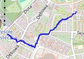 Trasa z dnia 2020-12-17 09:09 - mapa trasy gps - marsz