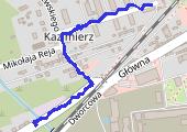 Trasa z dnia 2020-12-18 17:25 - mapa trasy gps - marsz