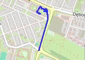 Trasa z dnia 2021-01-04 10:54 - mapa trasy gps - marsz