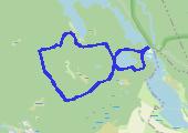 Ośrodek Azyl i okolice - mapa trasy gps - marsz