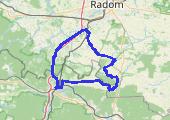 Trasa z dnia 2021-01-06 15:11 - mapa trasy gps - rower szosowy