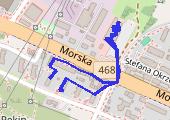 Trasa z dnia 2021-01-09 16:18 - mapa trasy gps - marsz