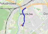 spacer - mapa trasy gps - spacer