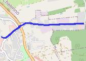 Trasa z dnia 2021-01-12 20:03 - mapa trasy gps - bieganie