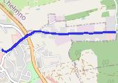 Trasa z dnia 2021-01-14 20:42 - mapa trasy gps - bieganie