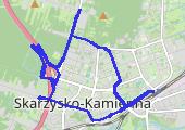 Trasa z dnia 2021-01-19 10:21 - mapa trasy gps - rower szosowy