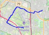 Trasa z dnia 2013-08-12 16:21 - mapa trasy gps - rower górski