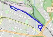 Trasa z dnia 2018-08-27 20:23 - mapa trasy gps - bieganie