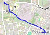 Trasa z dnia 2021-01-13 10:47 - mapa trasy gps - marsz