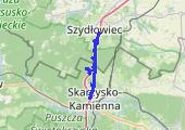 Trasa z dnia 2021-01-28 15:25 - mapa trasy gps - rower szosowy