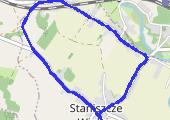 Wtorek  2021-01-26 15:17 - mapa trasy gps - marsz