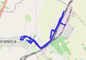Spacer - mapa trasy gps - marsz