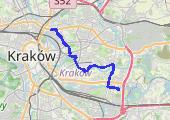 Trasa z dnia 2021-01-29 22:32 - mapa trasy gps - rower górski
