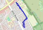 Trasa z dnia 2021-01-30 09:35 - mapa trasy gps - spacer