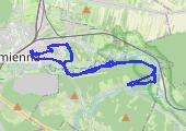 Trasa z dnia 2021-01-30 13:35 - mapa trasy gps - rower szosowy