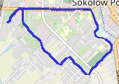 Spacer 2 29.01.2021 - mapa trasy gps - spacer