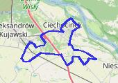Trasa z dnia 2021-01-31 16:56 - mapa trasy gps - rower szosowy