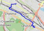 Trasa z dnia 2021-02-01 08:21 - mapa trasy gps - marsz