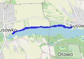 Trasa z dnia 2013-08-12 18:16 - mapa trasy gps - bieganie