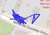 Trasa z dnia 2021-02-01 18:52 - mapa trasy gps - marsz