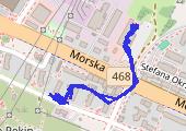 Trasa z dnia 2021-02-02 18:42 - mapa trasy gps - marsz