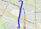 Spacer 04.02.2021 - mapa trasy gps - spacer