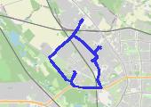 Trasa z dnia 2021-02-05 19:40 - mapa trasy gps - samochód