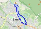 Trasa z dnia 2021-02-06 15:04 - mapa trasy gps - spacer