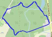 Kłodawa - Zamoksze - mapa trasy gps - marsz