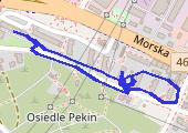 Trasa z dnia 2021-02-07 17:31 - mapa trasy gps - marsz