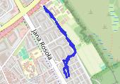 Trasa z dnia 2021-02-10 06:32 - mapa trasy gps - spacer