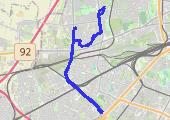 Trasa z dnia 2020-08-07 11:37 - mapa trasy gps - rower szosowy