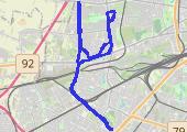Trasa z dnia 2020-07-05 11:58 - mapa trasy gps - rower szosowy