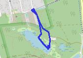 Trasa z dnia 2021-02-13 17:12 - mapa trasy gps - łyżwy