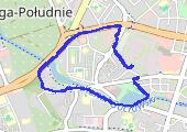 Trasa z dnia 2021-02-16 06:56 - mapa trasy gps - bieganie