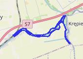 Trasa z dnia 2021-02-16 12:10 - mapa trasy gps - bieganie
