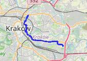 Trasa z dnia 2021-02-16 15:00 - mapa trasy gps - rower górski